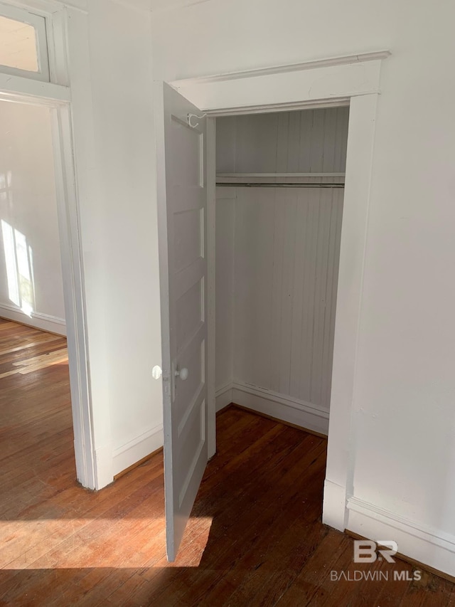view of closet