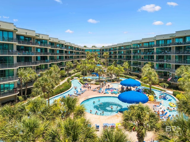 view of pool