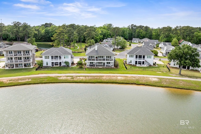 452 Colony Dr, Fairhope, AL 36532 - birds eye view of property featuring a residential view and a water view