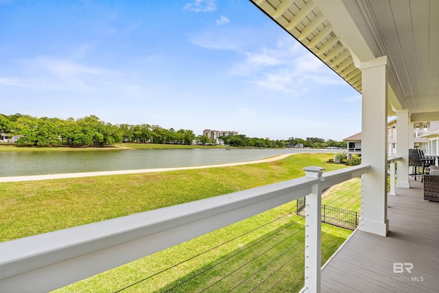 452 Colony Dr, Fairhope, AL 36532 - balcony featuring a water view