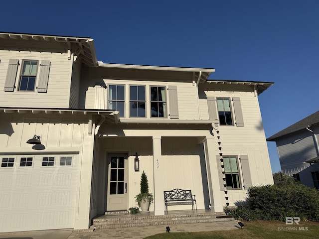 452 Colony Dr, Fairhope, AL 36532 - view of front of property featuring board and batten siding and an attached garage