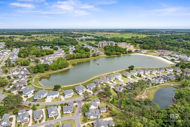 452 Colony Dr, Fairhope, AL 36532 - bird's eye view with a water view and a residential view