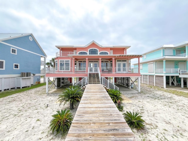 2210 W Beach Blvd, Gulf Shores, AL 36542 - view of rear view of house