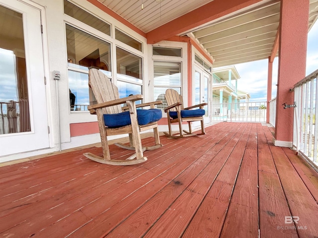 2210 W Beach Blvd, Gulf Shores, AL 36542 - view of deck