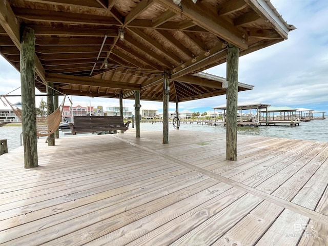 2210 W Beach Blvd, Gulf Shores, AL 36542 - dock area featuring a water view