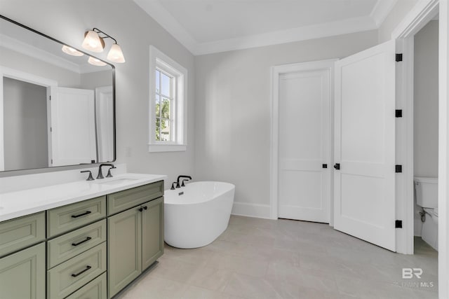 926 Inlet Cir, Gulf Shores, AL 36542 - full bath featuring a freestanding tub and vanity