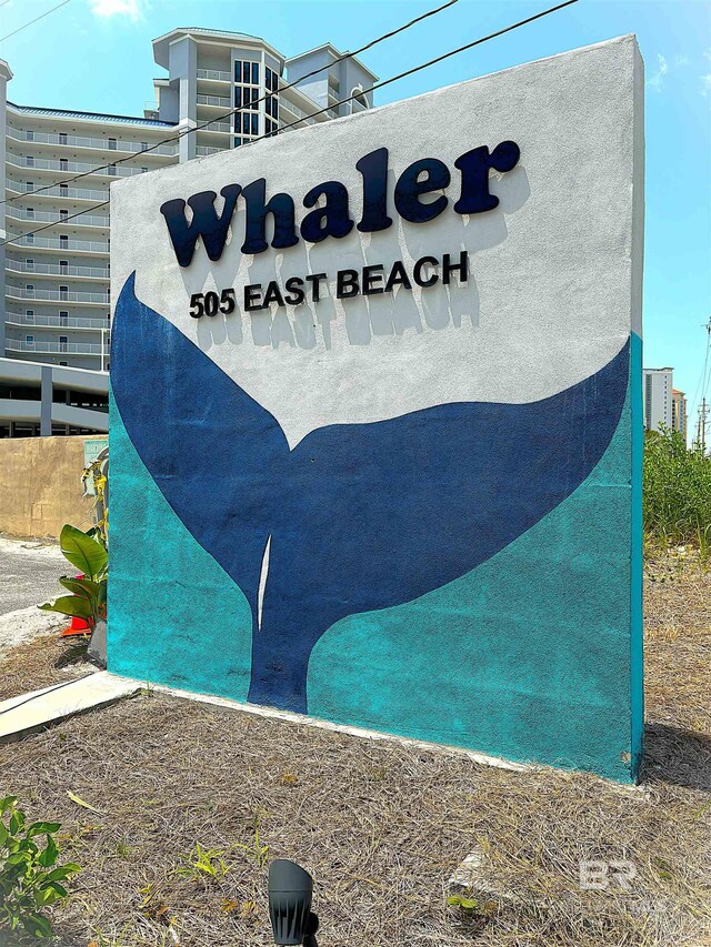 505 E Beach Blvd Unit 5-C, Gulf Shores, AL 36542 - balcony featuring a water view and a view of the beach