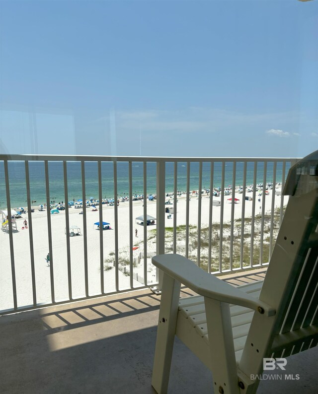 505 E Beach Blvd Unit 5-C, Gulf Shores, AL 36542 - view of water feature featuring a beach view