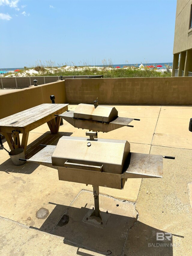 505 E Beach Blvd Unit 5-C, Gulf Shores, AL 36542 - balcony with a view of the beach and a water view