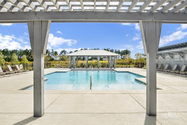 1044 Hayward Loop, Foley, AL 36535 - community pool with a gazebo and a patio area