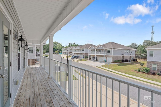 6877 Spaniel Dr Unit A, Spanish Fort, AL 36527 - balcony featuring a residential view