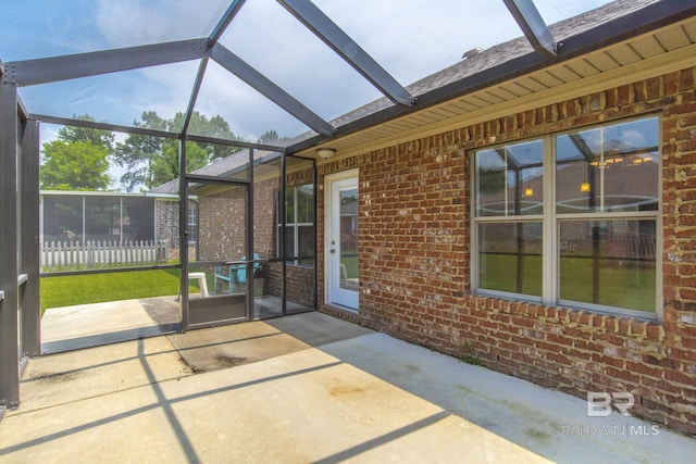 4005 Serene Ct, Foley, AL 36535 - view of unfurnished sunroom