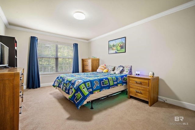14 General Canby Dr, Spanish Fort, AL 36527 - bedroom featuring crown molding and light colored carpet