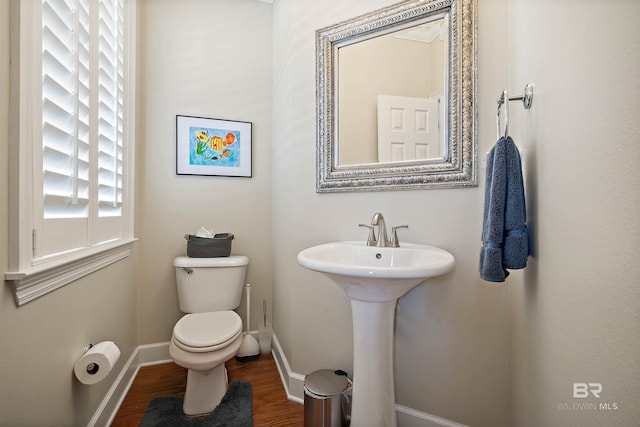 14 General Canby Dr, Spanish Fort, AL 36527 - half bath with toilet and wood finished floors