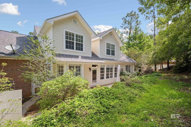 14 General Canby Dr, Spanish Fort, AL 36527 - back of house with a shingled roof