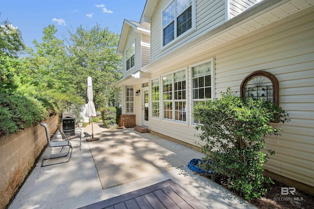 14 General Canby Dr, Spanish Fort, AL 36527 - view of patio / terrace with grilling area