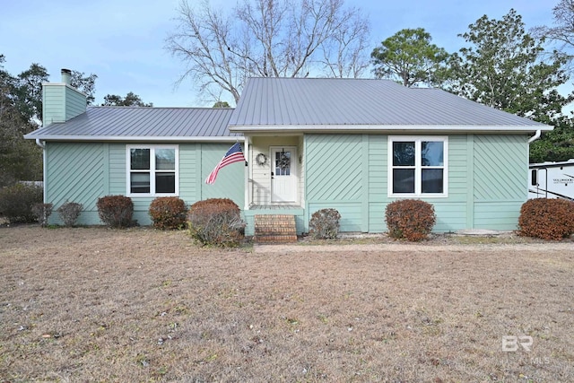 view of ranch-style house