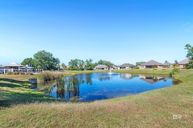 property view of water
