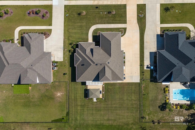 drone / aerial view