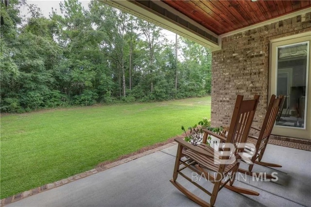 view of patio