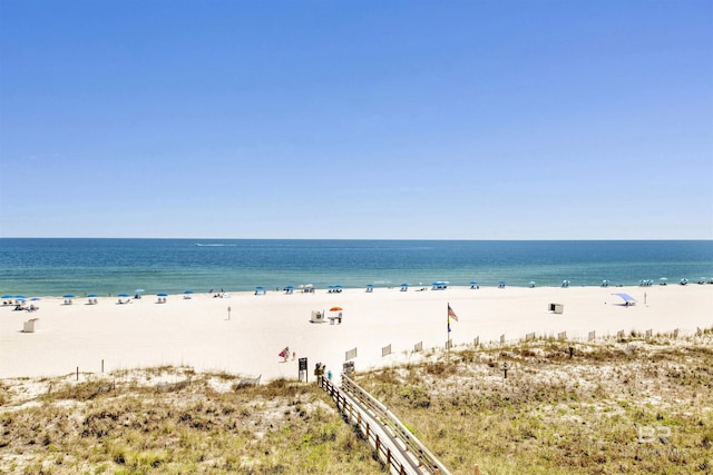 24900 Perdido Beach Blvd Unit 402, Orange Beach, AL 36561 - water view featuring a view of the beach