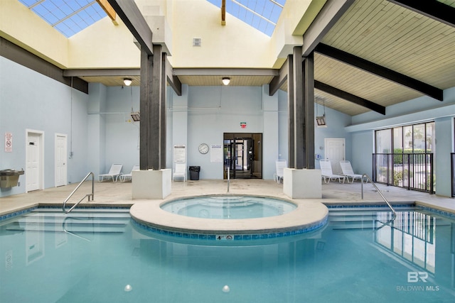 24900 Perdido Beach Blvd Unit 402, Orange Beach, AL 36561 - pool with an indoor in ground hot tub