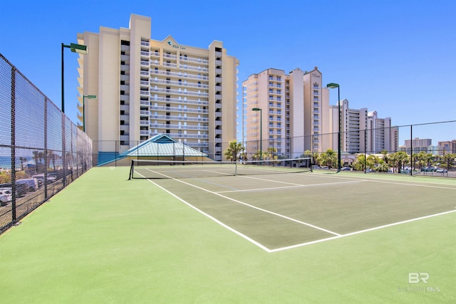 24900 Perdido Beach Blvd Unit 402, Orange Beach, AL 36561 - view of tennis court featuring fence