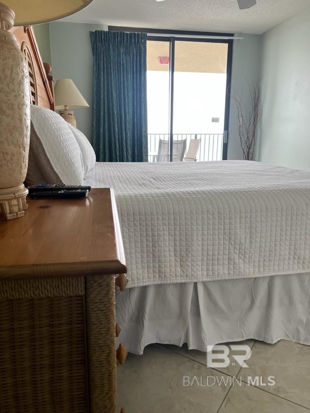 bedroom with access to exterior