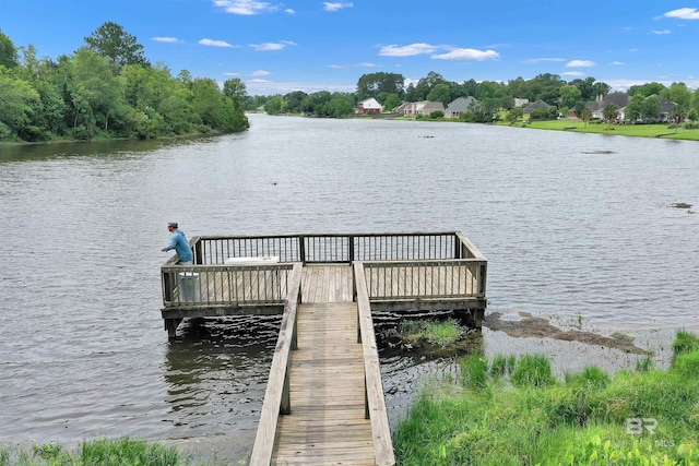 25697 Overlook Dr, Loxley, AL 36551 - dock area with a water view