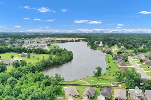 25697 Overlook Dr, Loxley, AL 36551 - aerial view of residential area featuring a nearby body of water