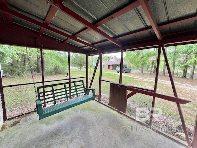 view of patio / terrace featuring covered porch