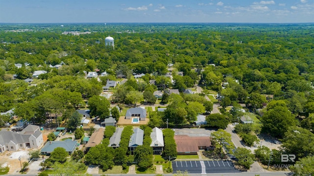 375 S Section St, Fairhope, AL 36532 - bird's eye view featuring a forest view and a residential view