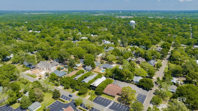 375 S Section St, Fairhope, AL 36532 - birds eye view of property with a view of trees