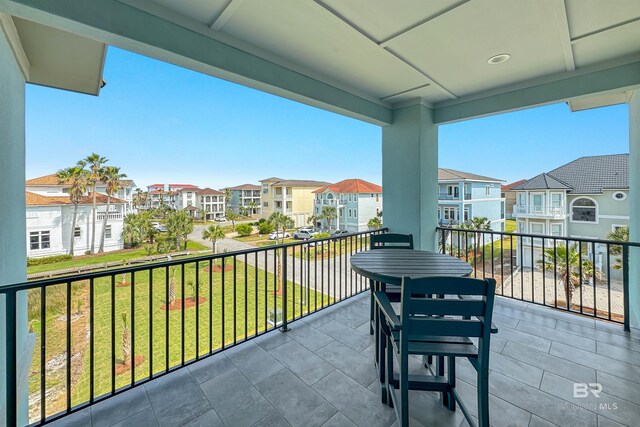 3238 Sea Horse Cir, Gulf Shores, AL 36542 - balcony with a residential view