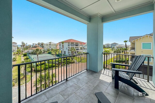 3238 Sea Horse Cir, Gulf Shores, AL 36542 - balcony featuring a residential view