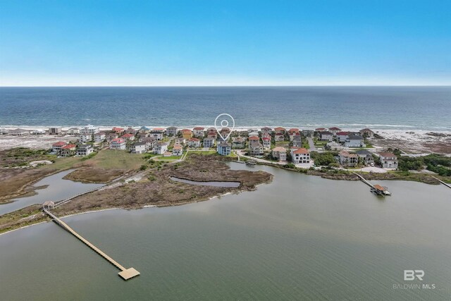 3238 Sea Horse Cir, Gulf Shores, AL 36542 - aerial view featuring a water view