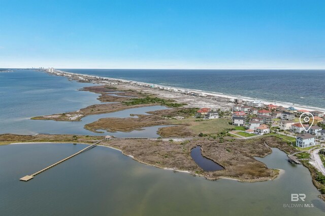 3238 Sea Horse Cir, Gulf Shores, AL 36542 - aerial view featuring a water view
