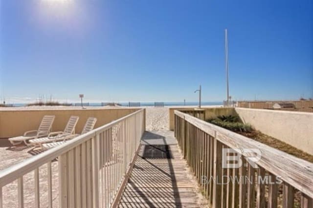 517 E Beach Blvd Unit 1B, Gulf Shores, AL 36542 - view of property's community featuring a water view