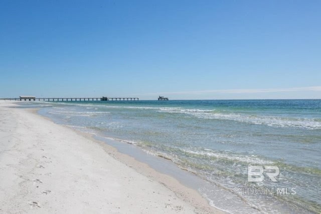 517 E Beach Blvd Unit 1B, Gulf Shores, AL 36542 - water view featuring local beach