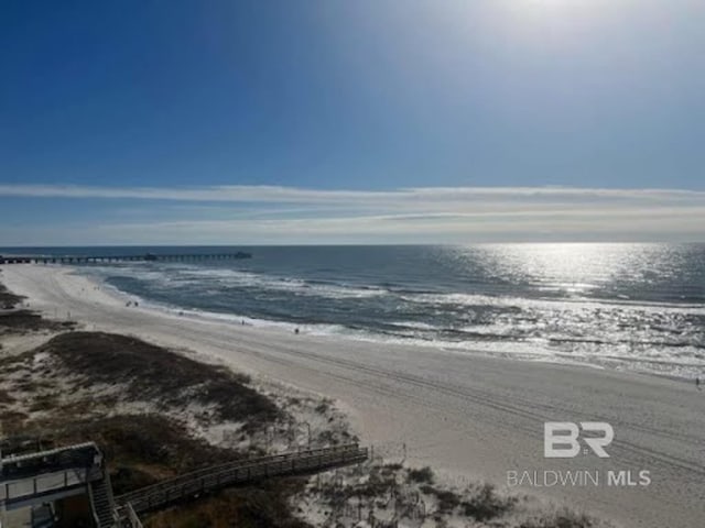 517 E Beach Blvd Unit 1B, Gulf Shores, AL 36542 - water view featuring nearby beach