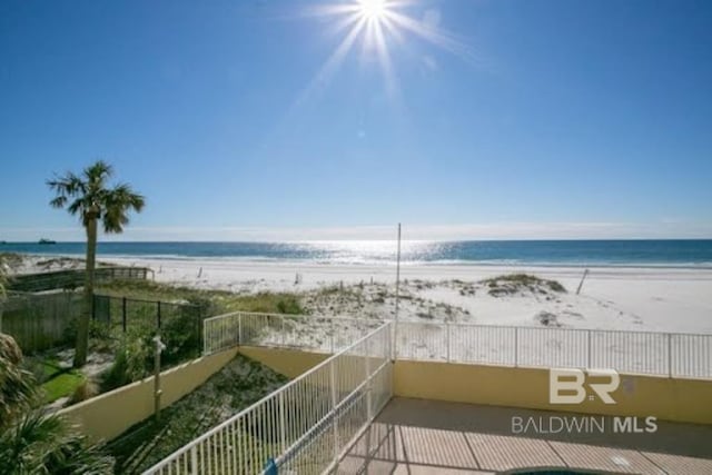 517 E Beach Blvd Unit 1B, Gulf Shores, AL 36542 - water view with nearby beach