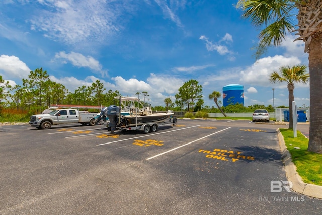 view of parking