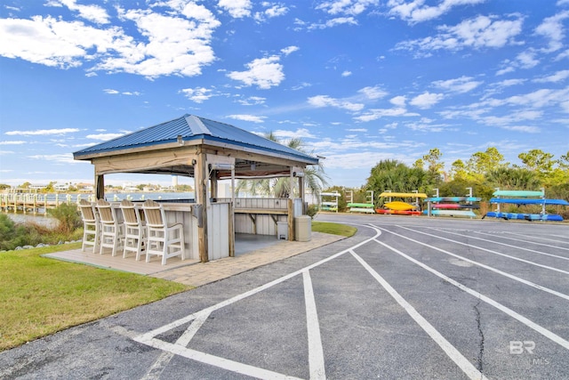 view of car parking