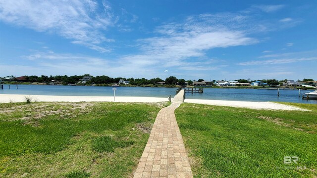 property view of water