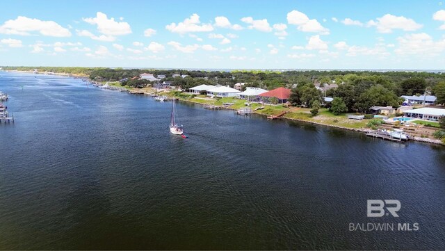 property view of water