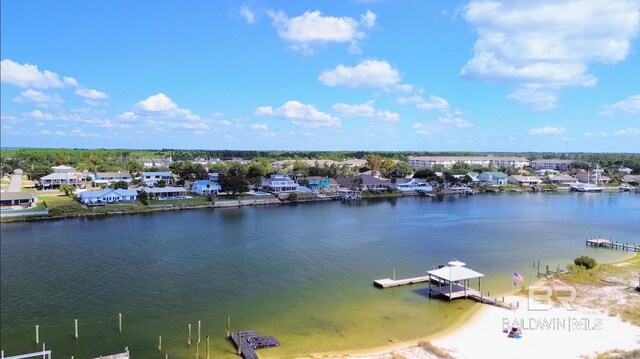 property view of water