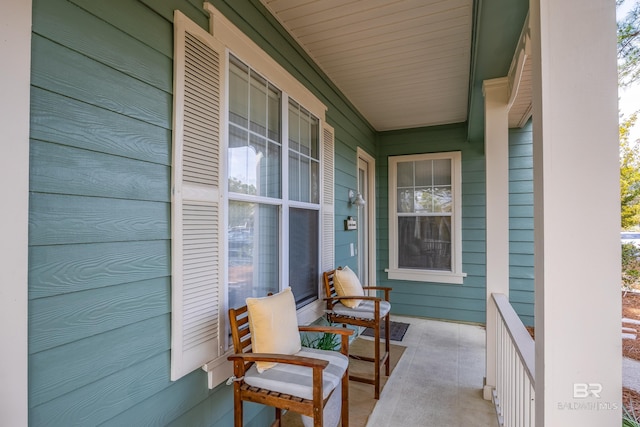 view of patio / terrace featuring a porch