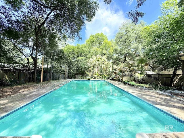 2371 Carriage Dr, Mobile, AL 36693 - view of pool with a fenced backyard