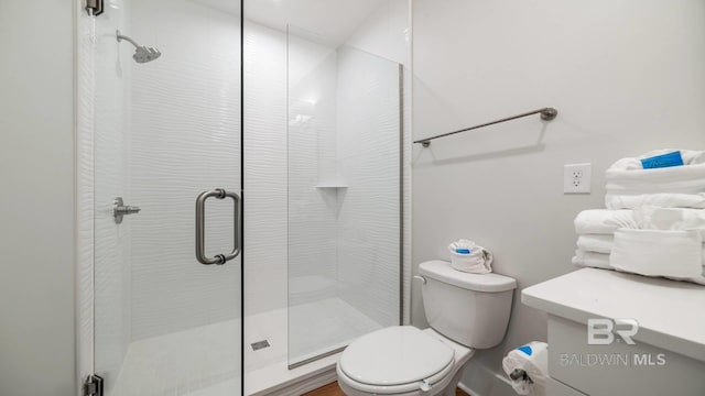 167 E J Cir, Gulf Shores, AL 36542 - full bath featuring toilet and a shower stall
