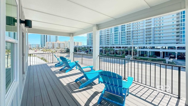 167 E J Cir, Gulf Shores, AL 36542 - deck with a view of city
